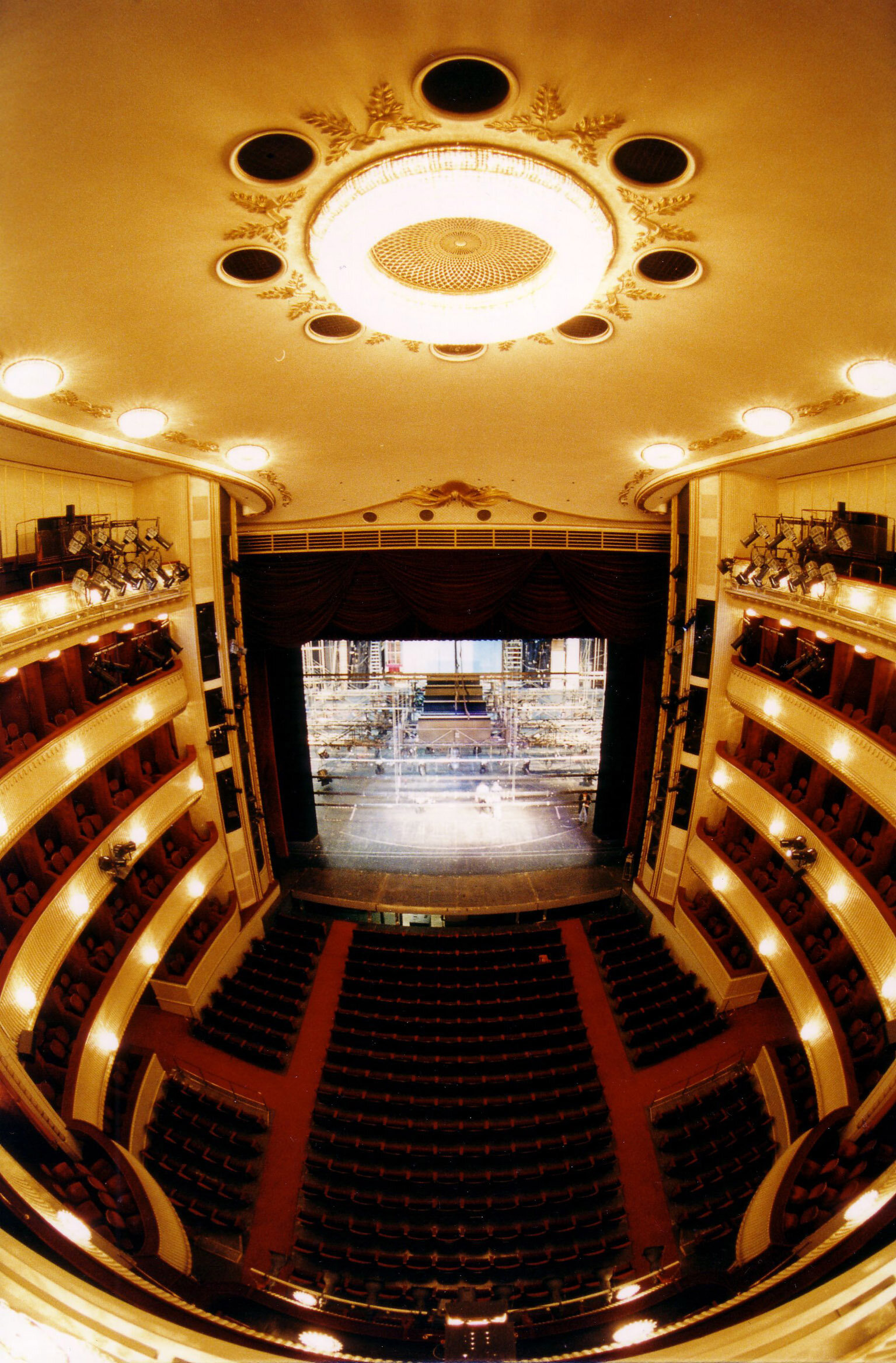 Saal in dem Wiener Burgtheater | © Georg Soulek/Burgtheater