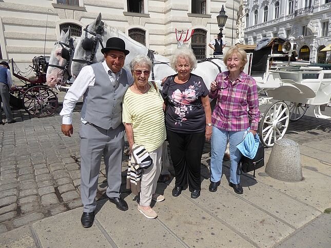Fiakerfahrt mit Kursana Senioren durch Wien | © Kursana