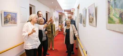 Vernissage in Kursana Seniorenresidenz in Wien | © BILDAGENTUR ZOLLES KG/Christian Hofer