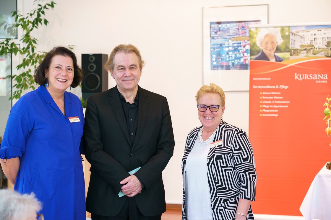 Teamfoto mit Stefan Fleming, Andrea Rauch und Brigitta Hartl-Wagner