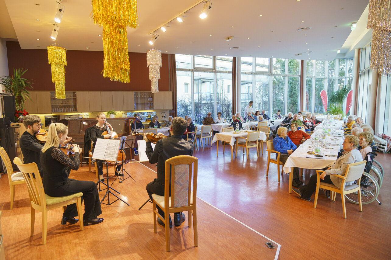 Festliche Stimmung beim Neujahrskonzert. | © Christian Hofer