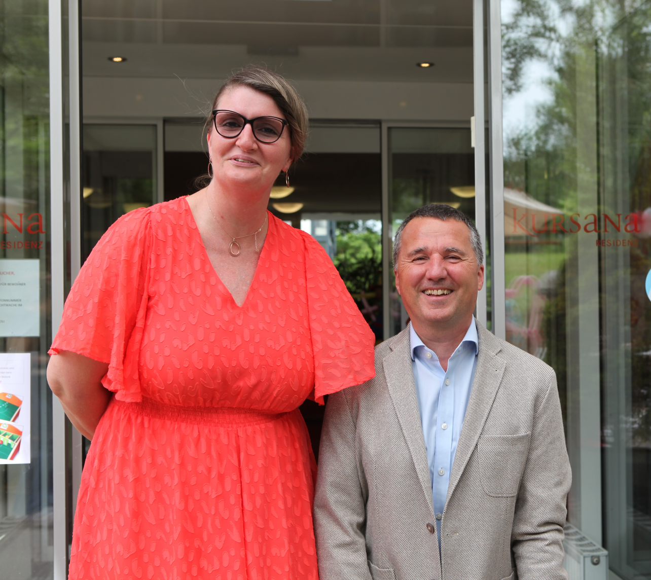 Regionalgeschäftsführerin Isabella Steinmüller mit Direktor Hans Hollerer. | © Steinmüller