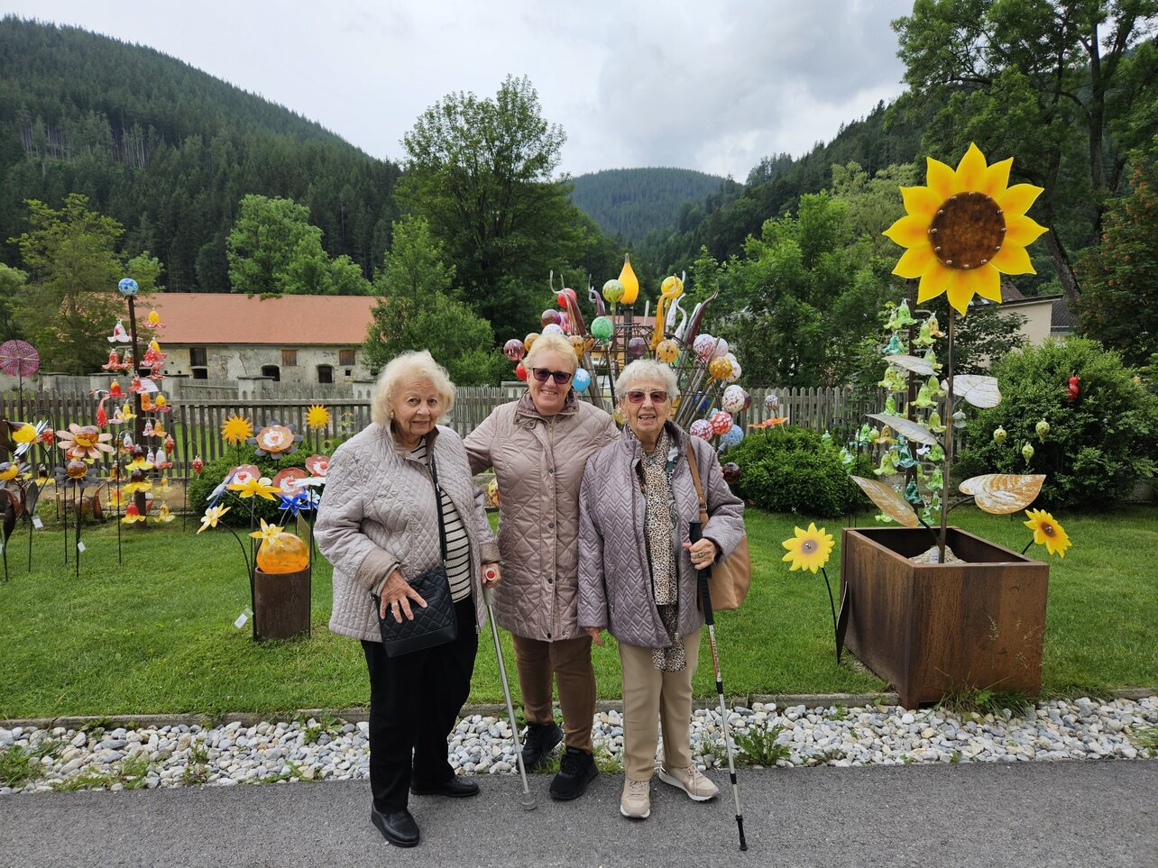 Die Bewohnerinnen und Bewohner genossen den besonderen Ausflug sichtlich. | © Kursana