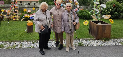 Die Bewohnerinnen und Bewohner genossen den besonderen Ausflug sichtlich. | © Kursana