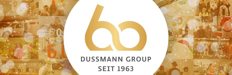 Vorschaubild für den Jubiläumsfilm anlässlich des 60-jährigen Bestehens der Dussmanngroup