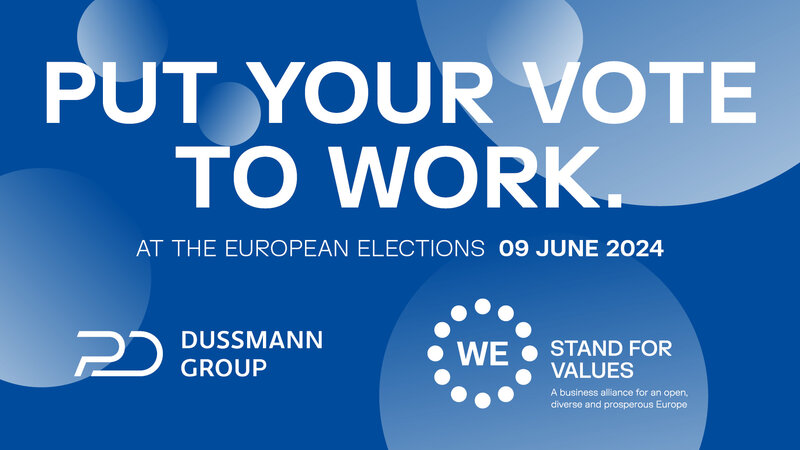 Dussmann Group unterstützt Wirtschaftsallianz "We stand for values"