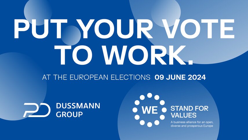 Dussmann Group unterstützt Wirtschaftsallianz "We stand for values"