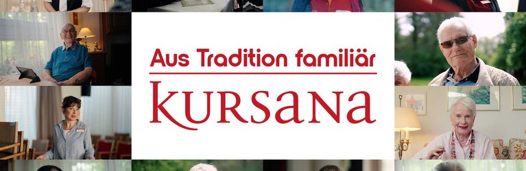 Unter dem Motto „Aus Tradition familiär“ veröffentlicht Kursana einen Jubiläumsfilm und gibt Einblicke in den Alltag der Mitarbeitenden sowie der Bewohnerinnen und Bewohner. | © Kursana