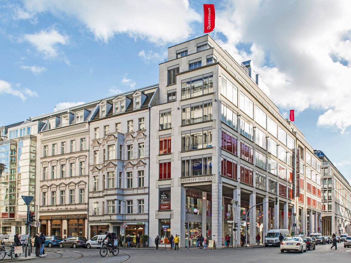 Dussmann das KulturKaufhaus in der Friedrichstraße 90  | © Dussmann Stiftung 